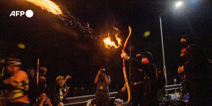 Le photographe AFP Anthony Wallace, lauréat du Prix de la Ville de Perpignan Rémi Ochlik 2020